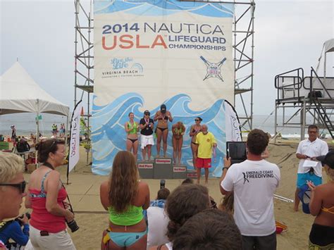 hot girl lifeguards|Female lifeguards in bikinis at the Virginia Beach Nautica ...